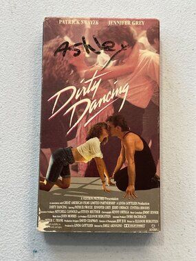 Dirty Dancing 1987 VHS Patrick Swayze Jennifer Grey Drama Romance Movie Pre-Owne